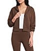 Copper Key Knit Zip Up Coordinating Hoodie - Image 4