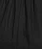 Copper Key Linen Blend Coordinating Shorts, Color:Black - Image 4