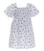 Copper Key Little Girl 2T-6X Floral Dress, Color:White - Image 2