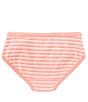 Color:Pink - Image 2 - Little Girl 2T-6X Striped Panty