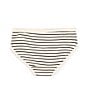 Color:Black - Image 2 - Little Girl 2T-6X Striped Panty