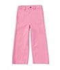 Color:Pink - Image 1 - Little Girls 2T-6X Flare Leg Pant