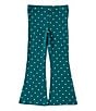 Color:Green - Image 1 - Little Girls 2T-6X Polka-Dot Pants