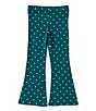 Color:Green - Image 2 - Little Girls 2T-6X Polka-Dot Pants
