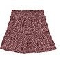 Color:Plum - Image 2 - Little Girls 2T-6X Pull On Tiered Mini Skirt