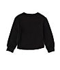 Color:Black - Image 1 - Little Girls 2T-6X Yummy Long-Sleeved Top