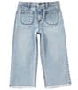 Copper Key Little Girls Flare Sailor Jeans - Image 1