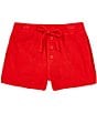 Copper Key Little Girls Terry Cloth Shorts - Image 1