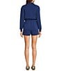 Copper Key Long Sleeve Quarter Zip Romper - Image 2