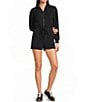 Copper Key Long Sleeve Quarter Zip Romper - Image 1