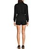 Copper Key Long Sleeve Quarter Zip Romper - Image 2