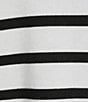 Copper Key Long Sleeve Stripe Brush Knit Tee - Image 4