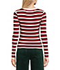 Copper Key Long Sleeve Stripe Top - Image 2