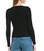 Color:Black - Image 2 - Perfect Layer Long Sleeve Top