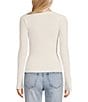 Color:Ivory - Image 2 - Perfect Layer Long Sleeve Top