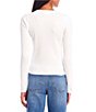 Color:Snow - Image 2 - Perfect Layer Long Sleeve Pullover Sweater