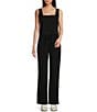 Copper Key Pull-On Wide Leg Pants, Color:Black - Image 3