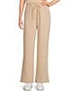 Copper Key Pull-On Wide Leg Pants, Color:Taupe - Image 1