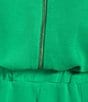Copper Key Quarter Zip Cap Sleeve Romper - Image 6