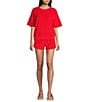Copper Key Ralph Short Sleeve Coordinating Top - Image 3