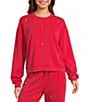 Copper Key Rhinestone Long Sleeve Lounge Top - Image 5
