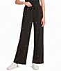 Copper Key Rhinestone Wide Leg Lounge Pants - Image 1