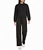 Copper Key Rhinestone Wide Leg Lounge Pants - Image 3