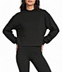 Copper Key Rib Trim Mock Neck - Image 1
