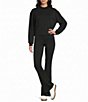 Copper Key Rib Trim Mock Neck - Image 3