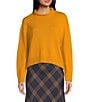 Copper Key Roll Neck Sweater, Color:Gold - Image 1