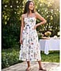 Copper Key Ruched Sleeveless Midi Dress - Image 4