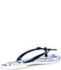 Copper Key Sandy Bow Floral Flip Flops - Image 3