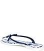 Copper Key Sandy Bow Floral Flip Flops - Image 5