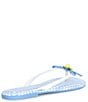Copper Key Sandy Bow Gingham Flip Flops - Image 2