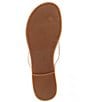 Copper Key Sandy Bow Metallic Flip Flops - Image 6