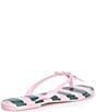 Copper Key Sandy Bow Striped Flip Flops - Image 2