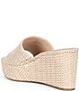 Copper Key Seaside Raffia Platform Wedge Slide Sandals - Image 3