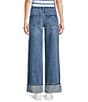 Copper Key Slouchy Cuffed Denim Jeans - Image 2