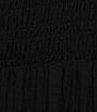 Color:Black - Image 3 - Smocked Midi Dress
