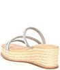 Color:Light Grey - Image 3 - Sugar Rhinestone Espadrille Platform Wedge Sandals