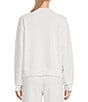 Copper Key Knit Quarter Zip Coordinating Pullover, Color:White - Image 2