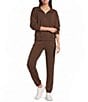 Copper Key Knit Quarter Zip Coordinating Pullover - Image 3