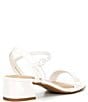 Color:White - Image 2 - WaltzTwo Patent Ankle Strap Sandals