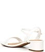 Color:White - Image 3 - WaltzTwo Patent Ankle Strap Sandals
