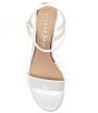 Color:White - Image 5 - WaltzTwo Patent Ankle Strap Sandals