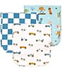 Copper Pearl Baby Boy Speedster Burb Cloth 3-Piece Set - Image 1