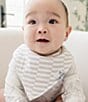 Copper Pearl Baby Boys Gage Print Bandana Bibs 4-Pack - Image 3