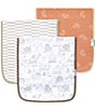 Copper Pearl Baby Boys Gage Print Oversized Burp Cloths 3-Pack - Image 1