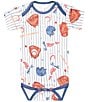 Copper Pearl Baby Boys Short Sleeve All-Star Bodysuit - Image 1