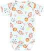 Copper Pearl Baby Boys Short Sleeve Sport Medley Bodysuit - Image 1